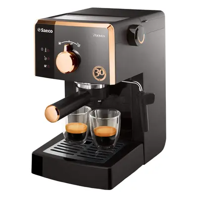 Espressor manual Philips Saeco Poemia HD8425/21, 950 W, 1 L, 15 bar, Negru