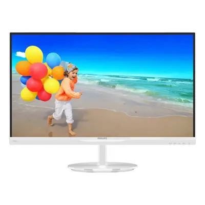 Monitor LED Philips 274E5QHAW, 27", Full HD, Alb