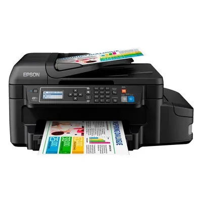 Multifunctional inkjet color Epson L655 CISS, A4, Wireless