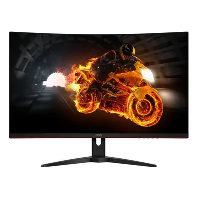 Monitor curbat gaming LED MVA AOC C32G1, 31.5", Full HD, 1 ms, 144 Hz, Freesync, Display Port, N