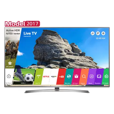 Televizor Smart LED, LG 49UJ701V, 123 cm, Ultra HD 4K