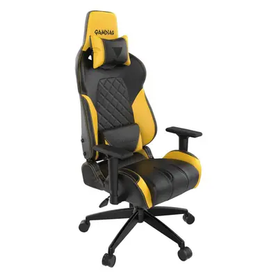 Scaun gaming Gamdias Achilles M1 L ACHILLES-M1L-BY, Negru/Galben