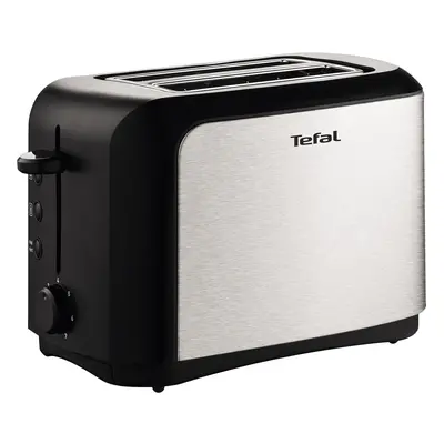 Prajitor de paine Tefal Dialog TT356110, 850 W, 2 felii de paine, Argintiu/Negru