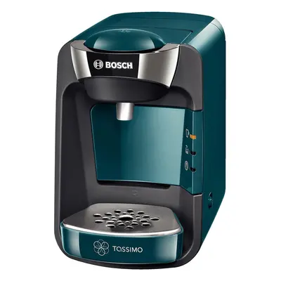 Espressor Bosch Tassimo TAS3205, 1300 W, 0.8 l, 3.3 bar, T-discuri, Albastru pacific/Antracit