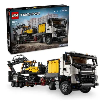 LEGO TECHNIC CAMIONUL FMX ȘI EXCAVATORUL ELECTRIC EC230 DE LA VOLVO 42175