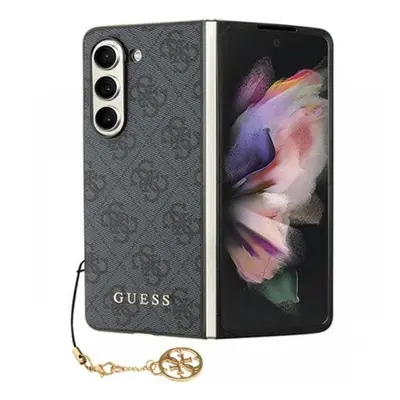 Guess Husa 4G Charms Samsung Galaxy Z Fold5 Gri