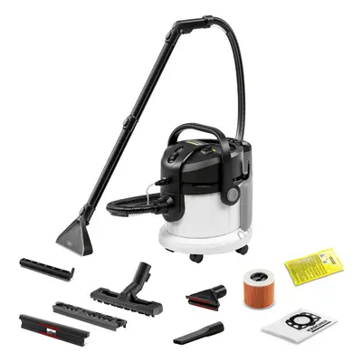 Aspirator cu spalare Karcher SE 4, 1000 W, 4 l, Alb