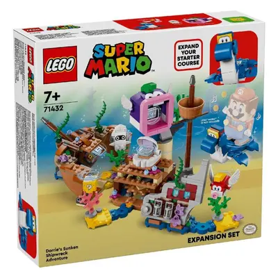 LEGO SUPER MARIO SET DE EXTINDERE AVENTURA LUI DORRIE LA EPAVA SCUFUNDATA 71432