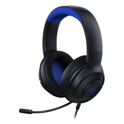 Casti gaming cu microfon Razer Kraken X, 7.1 Surround, USB, Albastru