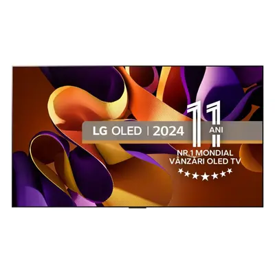 Televizor Smart OLED Evo LG 55G42LW, 139 cm, Ultra HD 4K, HDR, Clasa F