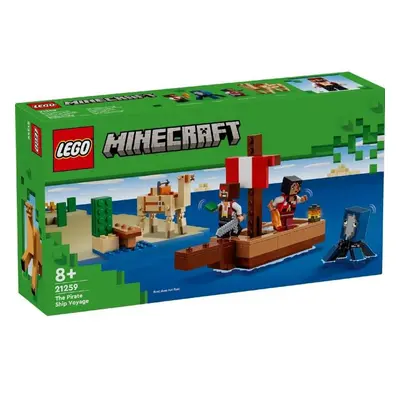 LEGO MINECRAFT CALATORIE PE CORABIA DE PIRATI 21259