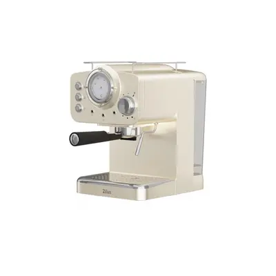 Espressor manual Zilan ZLN2992 Crem,15 Bar, 1.25 l, 1100W, Design Retro