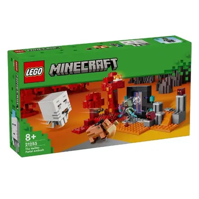 LEGO MINECRAFT AMBUSCADA IN PORTALUL NETHER 21255