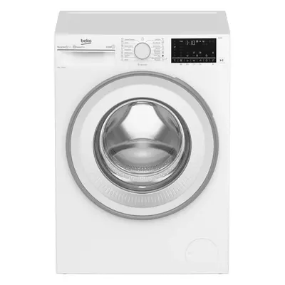 Masina de spalat rufe Beko B3WFU58415W, 8 kg, 1400 RPM, IronFast, SteamCure Hygiene+, Clasa A, A