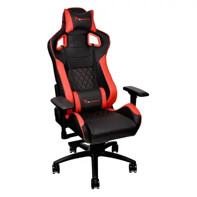 Scaun gaming Tt eSPORTS GT Fit GC-GTF-BRMFDL-01, Negru/Rosu