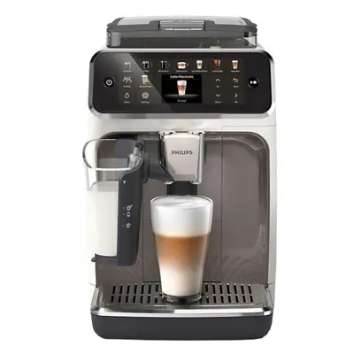 Espressor automat Philips 5500 EP5545/70, 1.8 l, 15 bar, Alb