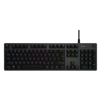 Tastatura gaming mecanica Logitech G512, RGB, Layout US, Switch GX Blue, Carbon