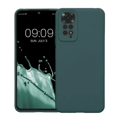 Husa Kwmobile pentru Xiaomi Redmi Note 11/Redmi Note 11s, Silicon, Verde, 57918.169