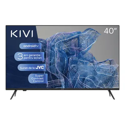 Televizor Smart LED Kivi 40F750NB, 100 cm, Full HD, Clasa F