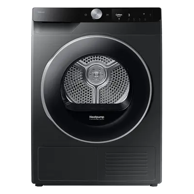 Uscator de rufe Samsung DV90T6240LB/S7, 9 kg, Pompa de caldura, AI Control, Clasa A+++, Negru