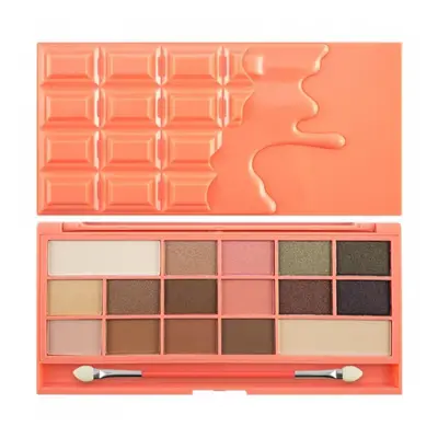 Paleta farduri de ochi Makeup Revolution I Heart Makeup Chocolate and Peaches