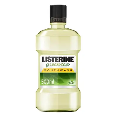 Apa de Gura Listerine Green Tea, Aroma Ceai Verde, 500 ml