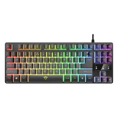 Tastatura gaming Trust GXT 833 Thado TKL, Negru