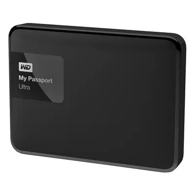 HDD extern WD My Passport Ultra  1TB, 2.5", USB 3.0, Negru