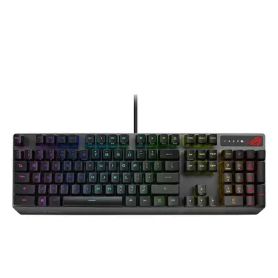 Tastatura gaming mecanica ASUS Strix Scope PBT RX Red RGB neagra