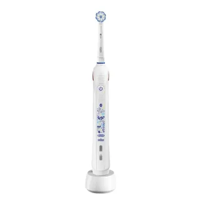 Periuta de dinti electrica Oral-B Junior Smart, Bluetooth, 9900 oscilatii, 3 programe, 1 capat, 