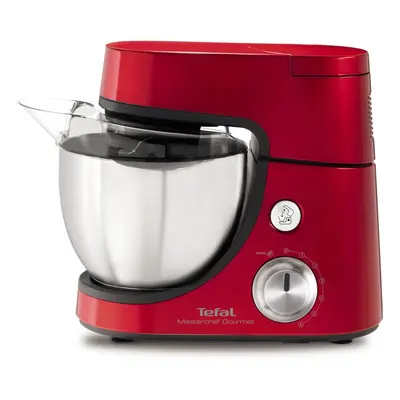 Robot de bucatarie Tefal QB504G38, 900 W, 6 viteze + Puls, bol 4.6 l, Rosu