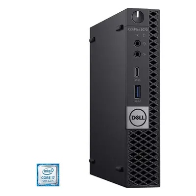 Sistem Desktop PC Dell OptiPlex 5070, Intel® Core™ i7-9700T, 8GB DDR4, SSD 256GB, Intel® UHD Gra