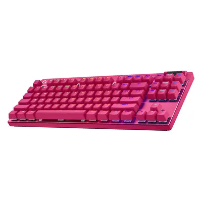 Tastatura Gaming Logitech G Pro X TKL, Lightspeed, Magenta