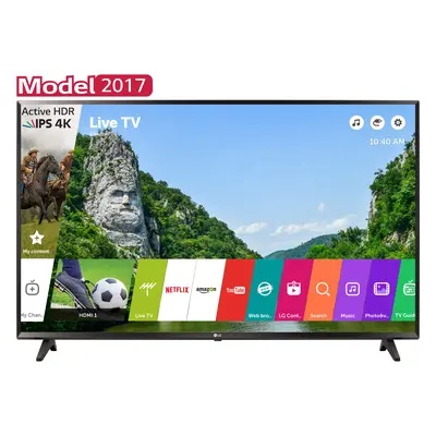 Televizor Smart LED, LG 43UJ6307, 109 cm, Ultra HD 4K