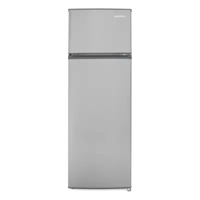 Frigider cu doua usi Daewoo DTS-240MEX, 235 l, Control mecanic, Inox, Clasa E