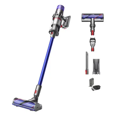 Aspirator vertical fara fir Dyson V11 2023, 0.76 l, 545 W, Autonomie 60 minute, Nichel/Albastru