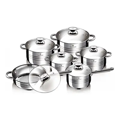 Set oale si tigai inox (12 piese) Blaumann BL 1031