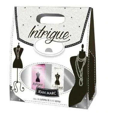 Set Cosmetice Femei JEAN MARC Intrigue, Parfum 50 ml si Spray Deodorant de Corp 75 ml