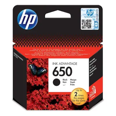 Cartus HP 650 Ink Advantage Black