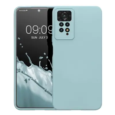 Husa Kwmobile pentru Xiaomi Redmi Note 11 Pro/Redmi Note 11 Pro 5G, Silicon, Verde, 57919.71