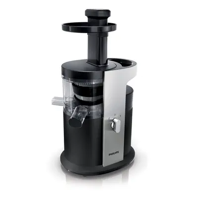 Storcator de fructe si legume cu melc Philips Avance Collection HR1880/01, 2 x1.5 L, 200 W