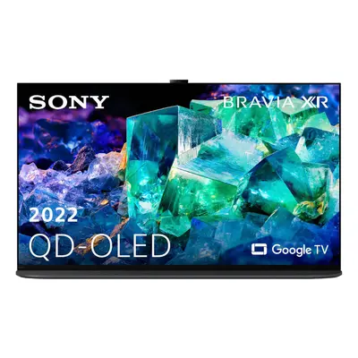 Televizor Smart QD OLED SONY BRAVIA XR 55A95K, Google, 4K, HDR, 100 Hz, 139 cm, Clasa G