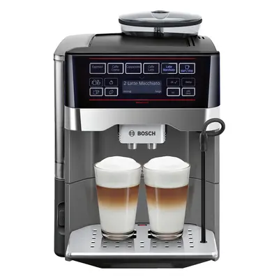 Espressor automat Bosch TES60523RW, 1500 W, 1.7 L, 19 bar, Gri