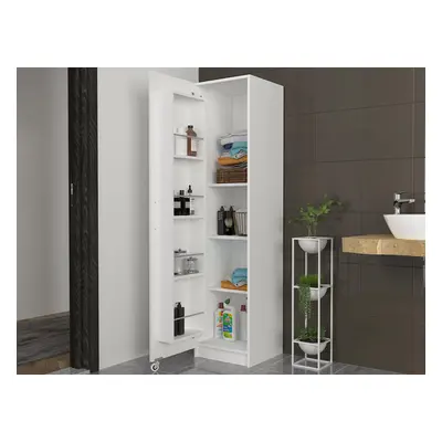 Dulap Organizator Baie/Bucatarie UnicUtil, 44 x 44 x 180 cm, Alb