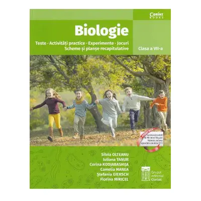 Biologie clasa a VII a. Teste, activitati practice, experimente, scheme, planse