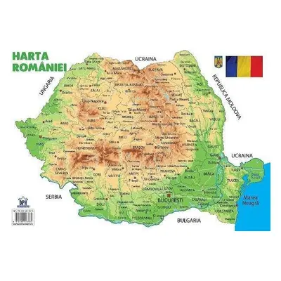 Plansa. Harta Romaniei