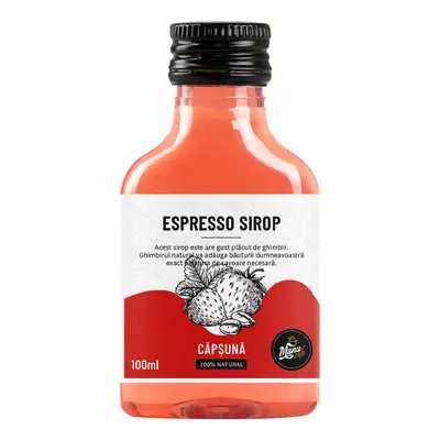 Sirop Espresso Căpșuni - 100 ml