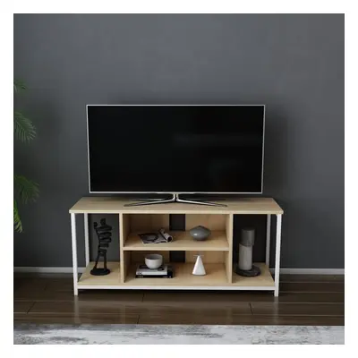 Comoda TV Rinaldo - Alb, Oak