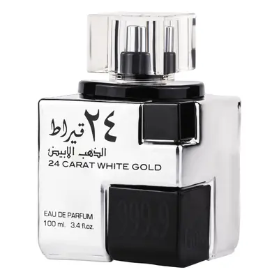 Apa de Parfum 24 Carat White Gold, Lattafa, Barbati - 100ml