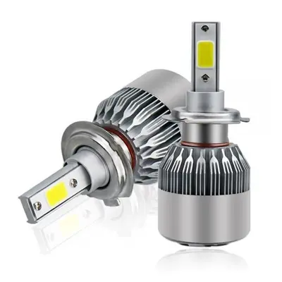 Set 2 becuri auto LED C6 H1, 36 W, IP67, 7600 lumeni